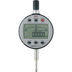 LCD Electronic Drop Indicator: 1" Max, Flat Back