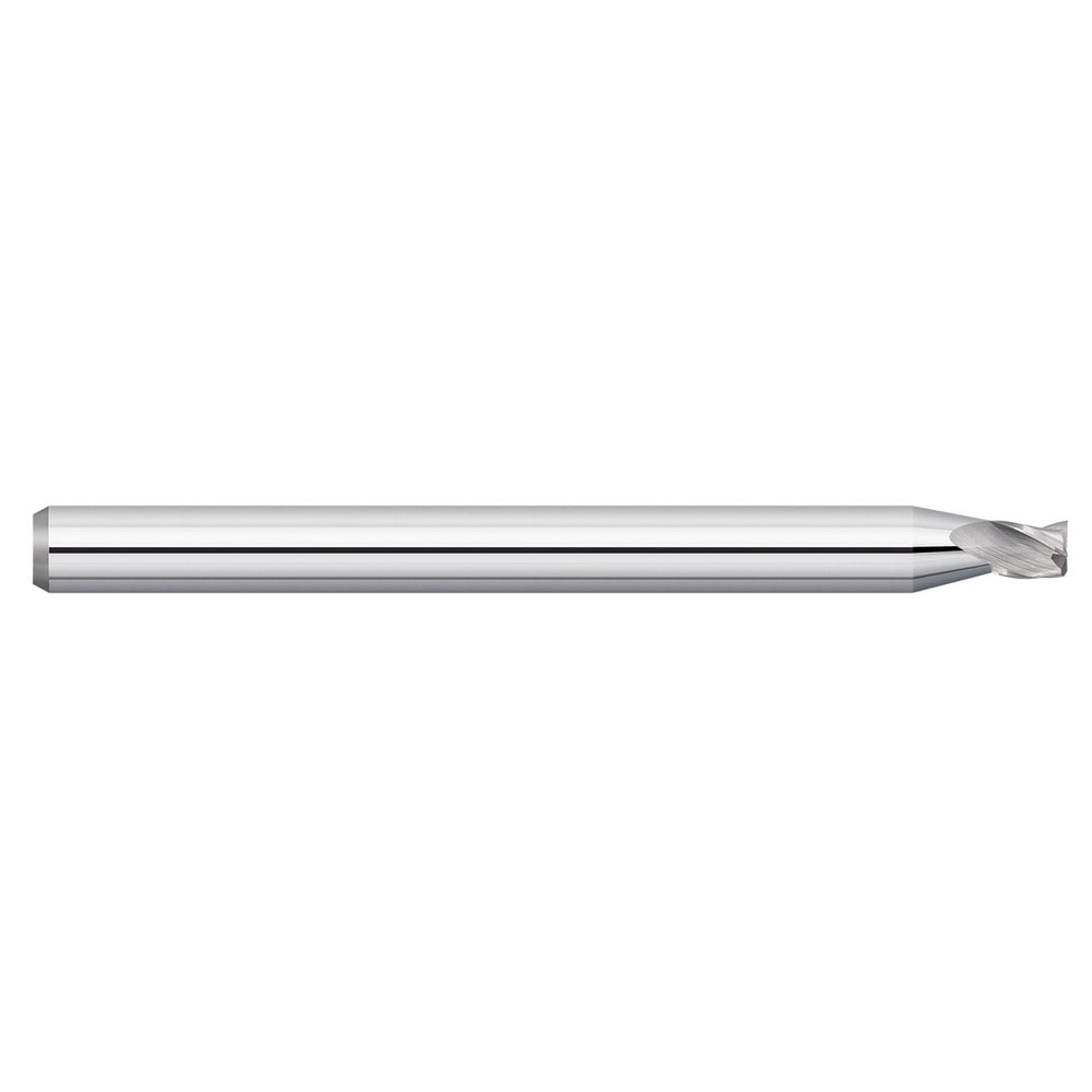Square End Mill: 0.0950" Dia, 0.1430" LOC, 3 Flute, Solid Carbide