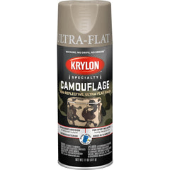 Spray Paint: Beige, Ultra-Flat, 11 oz Net Fill, Spray Paint