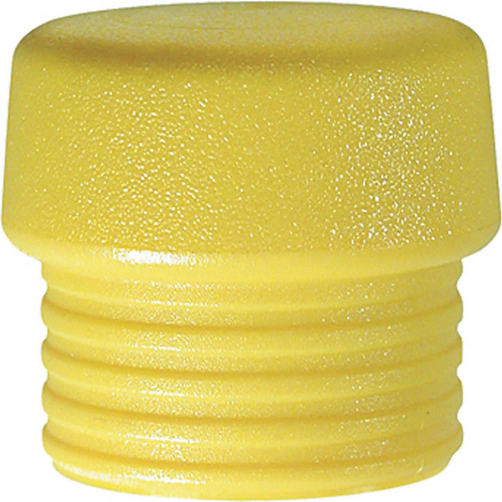 Replacement Heads & Faces; Tip Type: Replacement; Material: Polyurethane; Tip Diameter (Decimal Inch): 2.4000; Color: Yellow; Mount Type: Clamping Head