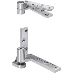 Pivot Hinges; Type: Pivot Hinge; Leaf Height: 5/16; Length (Inch): 5-1/2; Load Capacity (Lb.): 450.000; Minimum Door Thickness (Inch): 2