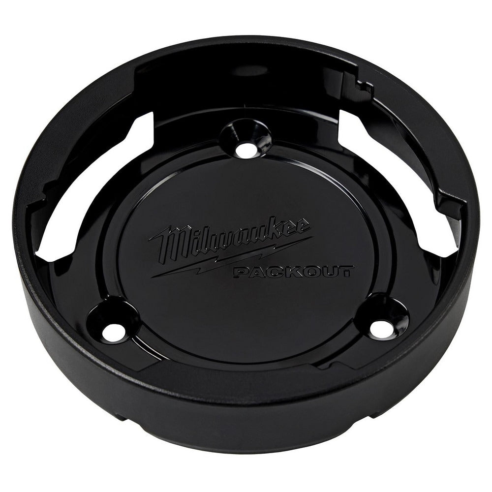 Portable Cooler Accessories; Type: Twist to Lock Mount; Cooler Compatibility: PACKOUT&trade;; Material: Plastic; Color: Black