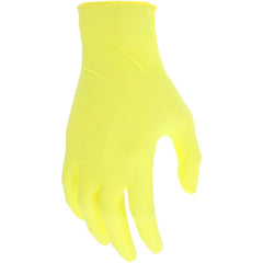 Disposable Gloves: Series NitriShield, Size 2X-Large, 3.5 mil, Nitrile, Food Grade, Powder-Free, No