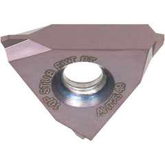 On-Edge Threading Inserts; Insert Style: TNMC; Insert Size Code: 43; Insert Material: Carbide; Manufacturer Grade: AH725; Thread Type: External; Thread Standard: Stub Acme; External Threads Per Inch: 14