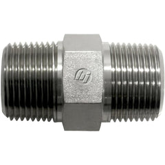 Steel Flared Tube Hex Adapter: 1/2-14 Thread