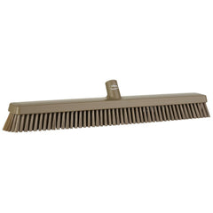 Push Broom: 24.40" Wide, Push Broom, Polyester Bristles