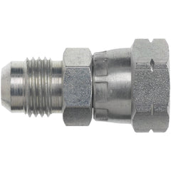 Steel Flared Tube 9/16-18 x M16x1.5 Thread, 37 deg Flared Angle