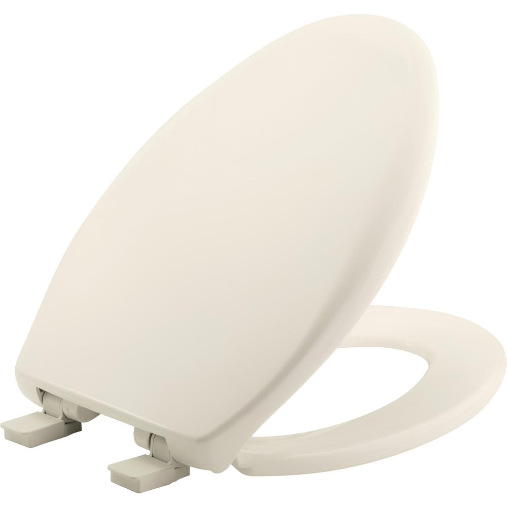 Toilet Seats; Type: Closed, Standard; Style: Round; Material: Plastic; Color: Biscuit; Outside Width: 14.375 in; Inside Width: 8.3750 in; Hinge Design: Stay-Tite;Slow Close;Lift-Off;Precision Seat Fit; Length (Inch): 16.56 in