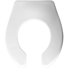 Toilet Seats; Type: Standard, Open; Style: Round; Material: Plastic; Color: White; Outside Width: 13.438 in; Inside Width: 7.6250 in; Hinge Design: Stay-Tite;External Check; Length (Inch): 15.25 in