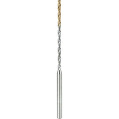Micro Drill Bit: 2.30 mm Dia, (0.0906"), 139 deg, Solid Carbide
