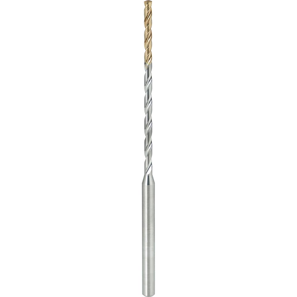 Micro Drill Bit: 2.50 mm Dia, (0.0984"), 139 deg, Solid Carbide
