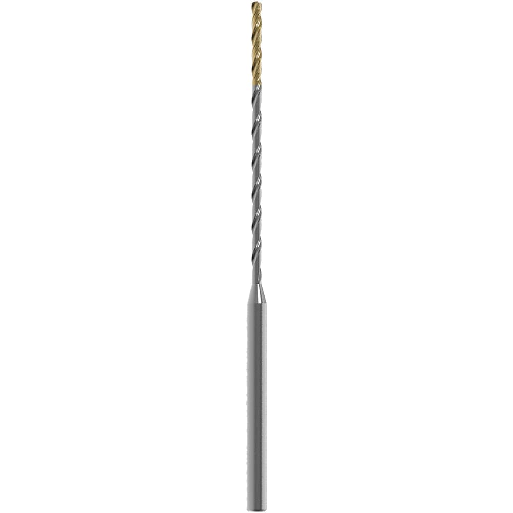 Micro Drill Bit: 2.50 mm Dia, (0.0984"), 139 deg, Solid Carbide