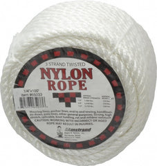 100' Max Length Nylon Twisted Rope