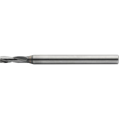 Micro Drill Bit: 0.0335" Dia, 180 deg, Solid Carbide
