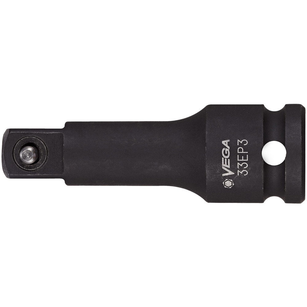 Socket Extensions; Tool Type: Ball Locking Socket Extension; Extension Type: Ball Locking; Drive Size: 1/2; Finish: Manganese Phosphate; Overall Length (Inch): 3; Material: S2 Steel