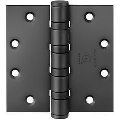 Commercial Hinges; Mount Type: Full-Mortise; Hinge Material: Non Ferrous Material; Length (Inch): .134; Finish: Black Suede Powder; Door Leaf Height (Decimal Inch): .134; Door Leaf Width (Decimal Inch): .134; Frame Leaf Height (Decimal Inch): .134