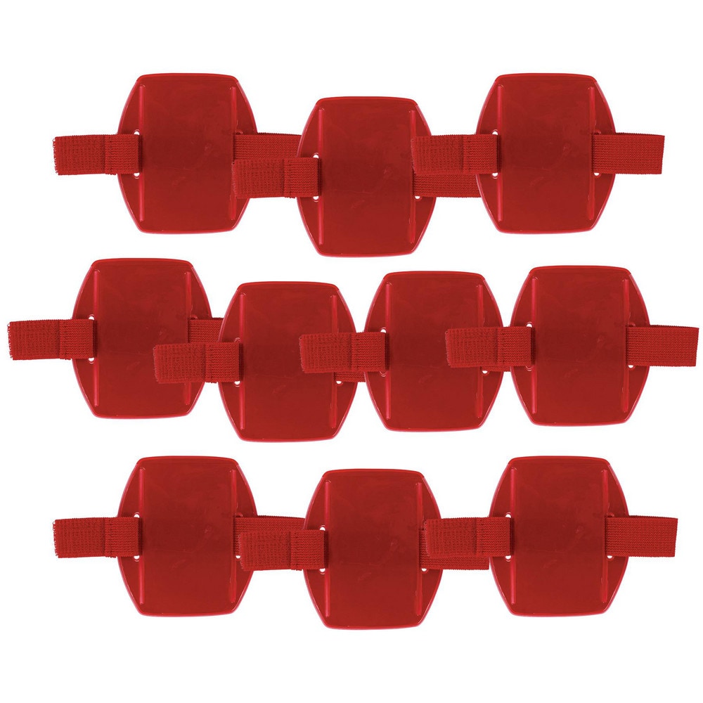 Badge Holders; Material: Vinyl; Horizontal/Vertical Holder: Vertical; Overall Length: 4.25; Color: Red