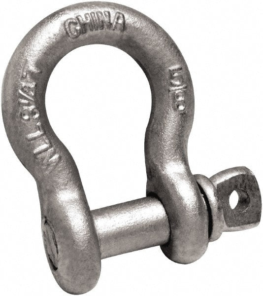 Shackles; 3/8" H/G TAGGED SHACKLE SCREW PIN