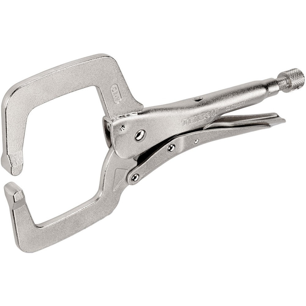 Locking Pliers; Jaw Texture: Smooth; Jaw Style: C-Clamp; Overall Length Range: 10 in & Longer; Overall Length (Inch): 11