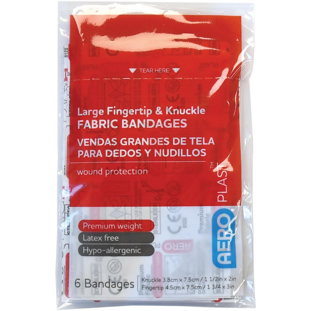 Bandages & Dressings; Dressing Type: Fingertip & Knuckle Bandages; Bandage Material: Woven Fabric; Material: Fabric; Form: Strip; Waterproof/Water Resistant: Water Resistant