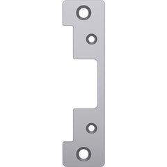 Strikes; Type: Flat with Radius Corners; Length (Inch): 4-7/8; Width (Inch): 1-1/4; Material: Stainless Steel; Description: HES Faceplate, 630 Satin Stainless Steel; Finish Coating: Stainless Steel