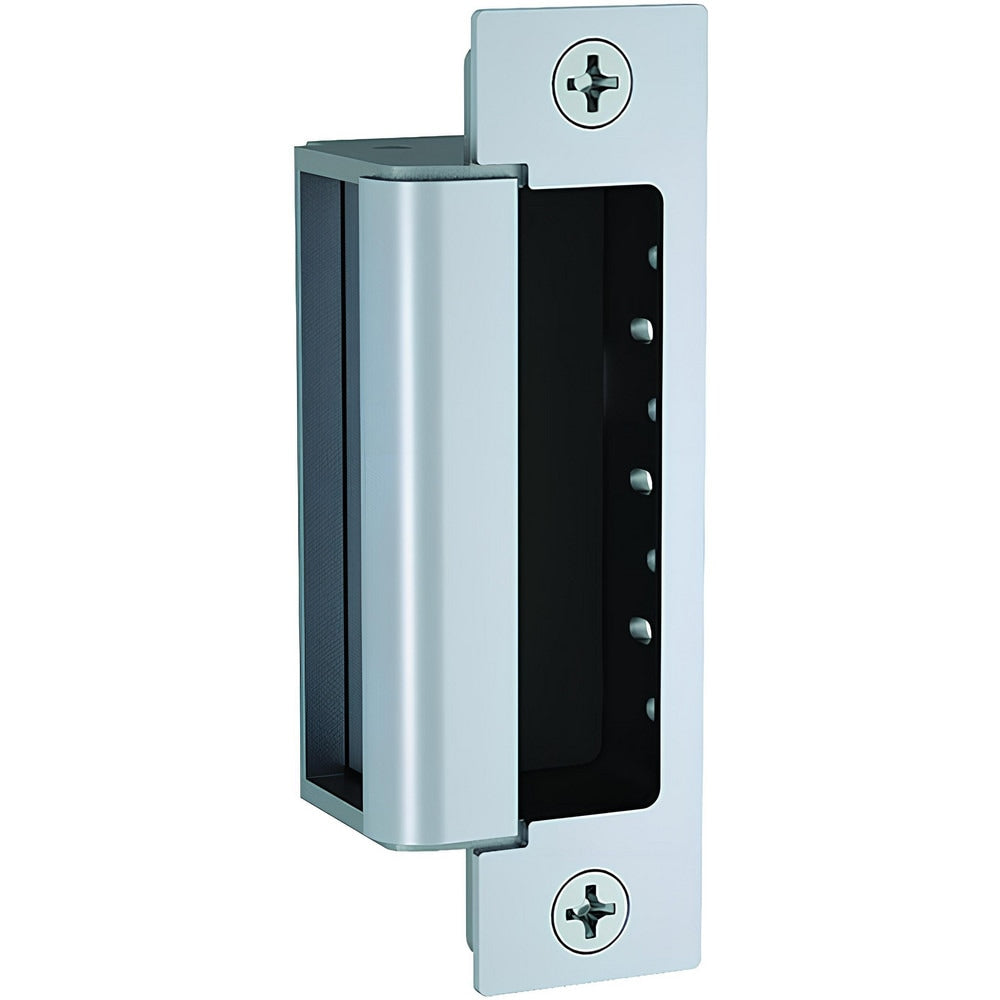 Electric Strikes; Product Type: Electric Door Strike; Type: Fail Safe/Fail Secure; Length (Inch): 4.88; Power Type: Electric; Width (Inch): 1; Strike Material: Stainless Steel; Door Frame Material: Hollow Metal & Wood; Finish/Coating: Stainless Steel; Fac