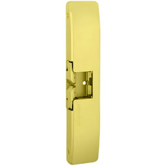 Electric Strikes; Product Type: Electric Door Strike; Type: Fail Safe/Fail Secure; Length (Inch): 9.00; Power Type: Electric; Width (Inch): 1; Strike Material: Stainless Steel; Door Frame Material: Hollow Metal & Wood; Finish/Coating: Satin Bronze; Facepl