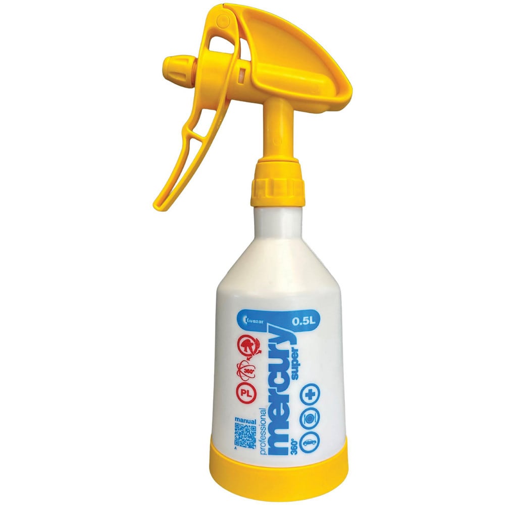 Spray Bottles & Triggers; Product Type: Spray Bottle with Trigger; Dispensing Type: Mist; Container Capacity: .5 L; Bottle Material: Plastic; Nozzle Material: Plastic