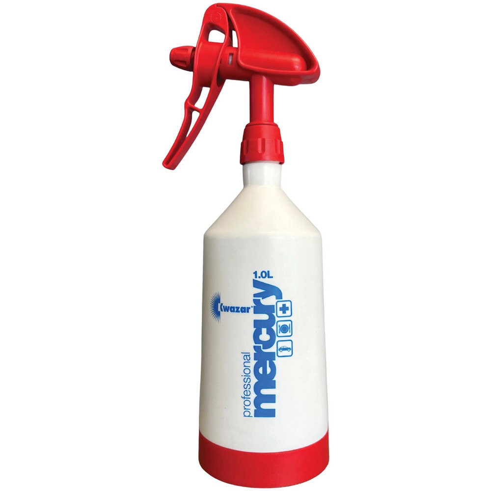 Spray Bottles & Triggers; Product Type: Spray Bottle with Trigger; Dispensing Type: Mist; Container Capacity: 1 L; Bottle Material: Plastic; Nozzle Material: Plastic