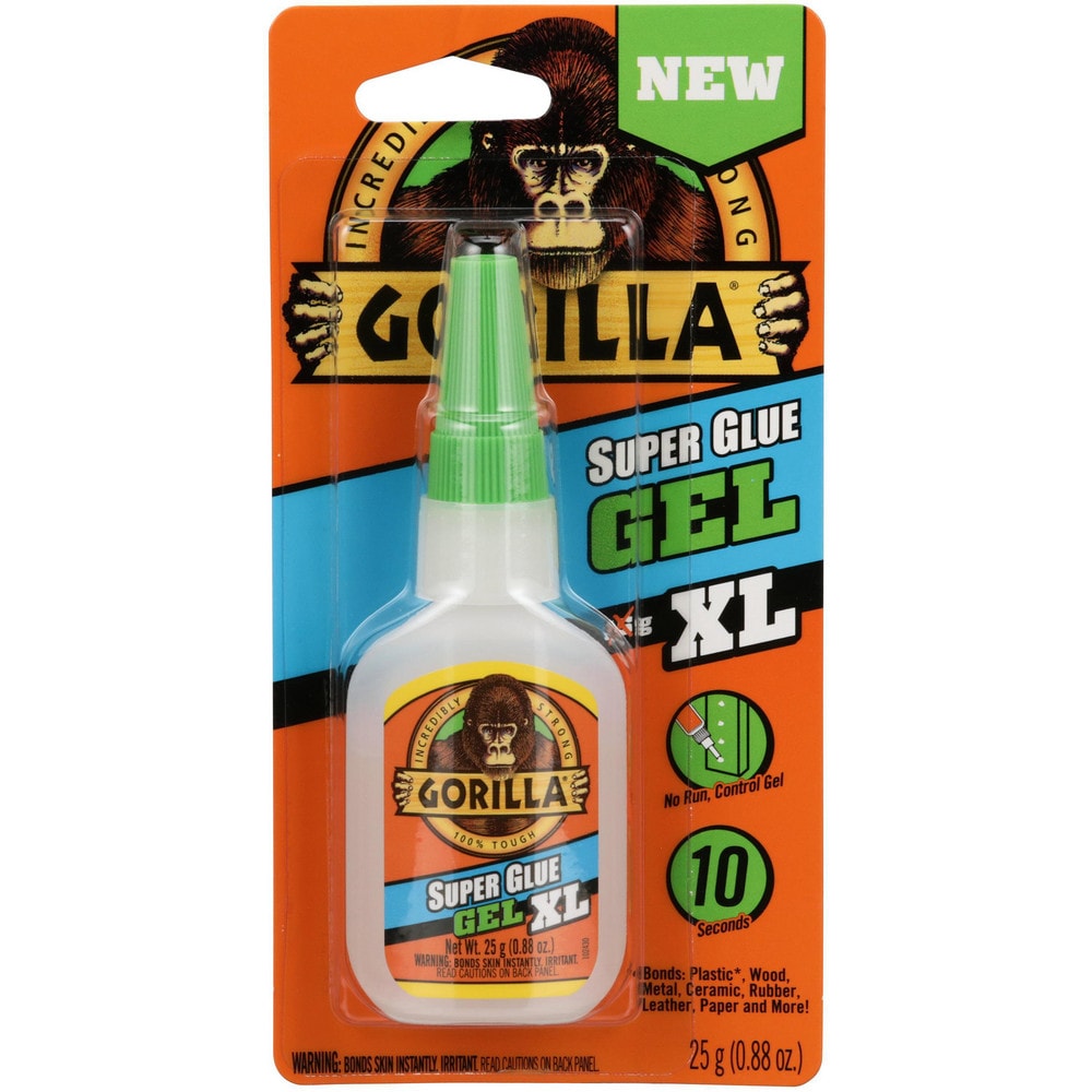 Glue; Glue Type: Super Glue; Container Size: 25 g; Container Type: Bottle; Working Time: Instant; Color: Clear; Full Cure Time (Hours): 24.00