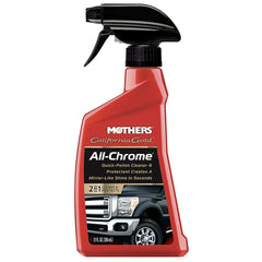 Automotive Polish: 12 oz, Use on Chrome