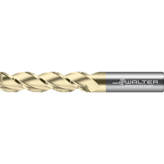 Corner Radius End Mill: 3/4" Dia, 2-1/4" LOC, 0.0600" Radius, 3 Flute, Solid Carbide