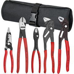 Plier Sets; Plier Type Included: High Leverage Diagonal Cutters, TwinGrip Pliers, Forged Wire Stripper, Cobra Water Pump Pliers, Pliers Wrench; Container Type: None; Handle Material: Plastic, Non-Slip Plastic; Includes: 74 01 250, 13 71 8, 87 01 250, 86