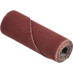 Straight Cartridge Roll:  1/4" Dia,  3/4" OAL,  320 N/A Aluminum Oxide