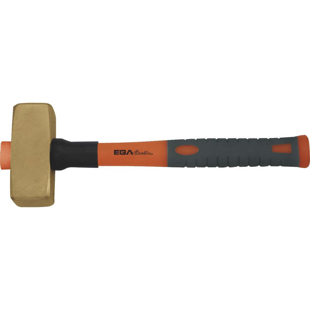 Sledge Hammers; Head Weight (Lb): 3.3069; Tool Type: German Type Stoning Hammer; Head Material: Aluminum Bronze; Head Weight Range: 3 to 5.9 Lb; Handle Material: Fiberglass; Overall Length Range: 12 to 17.9