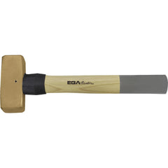 Sledge Hammers; Head Weight (Lb): 4.4093; Tool Type: German Type Stoning Hammer; Head Material: Beryllium Copper; Head Weight Range: 3 to 5.9 Lb; Handle Material: Hickory; Overall Length Range: 12 to 17.9