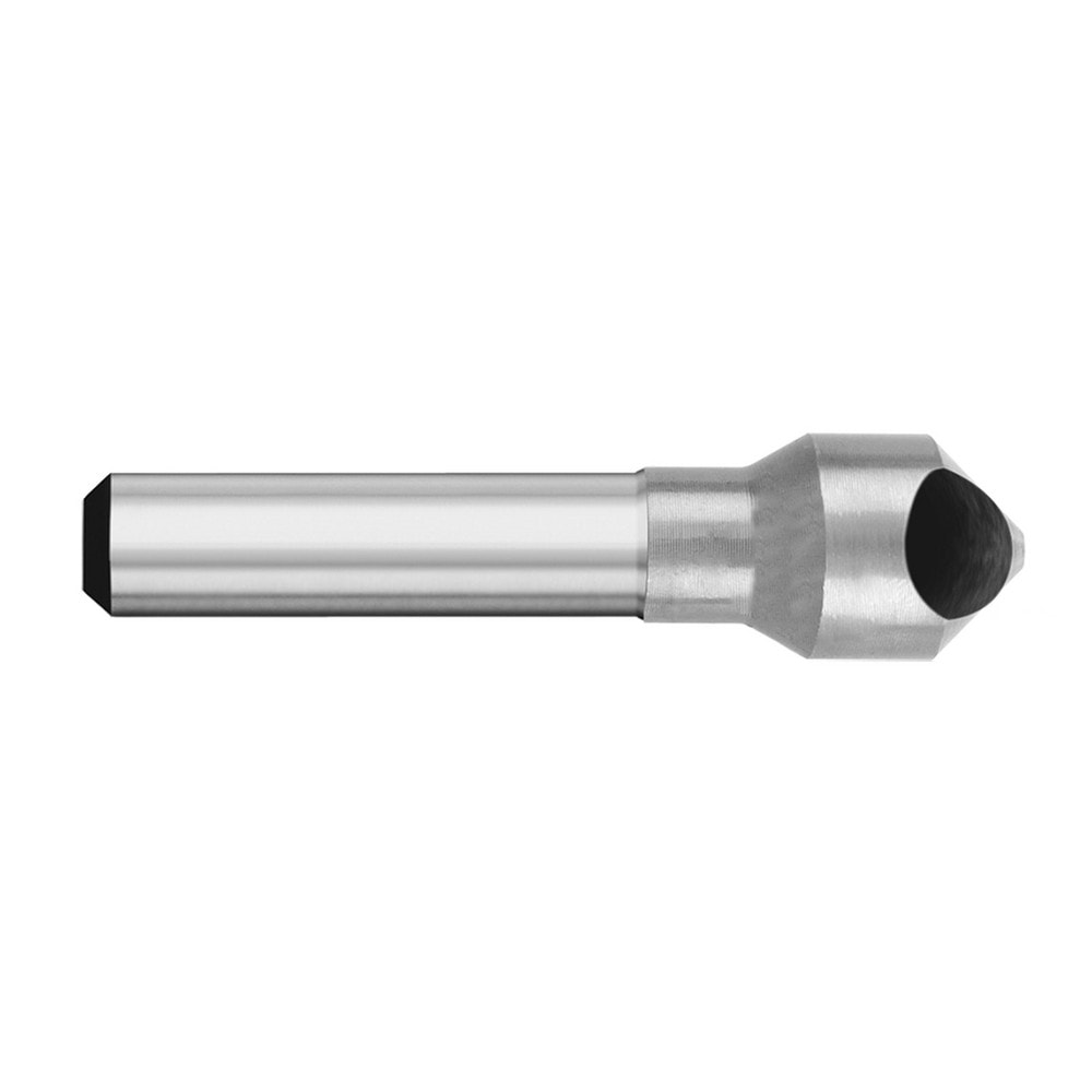 Countersink: 90 deg Included Angle, 0 Flute, Cobalt Steel, Right Hand