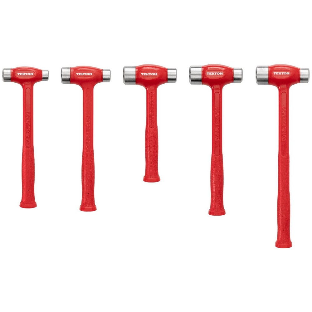 Hammer & Mallet Sets; Set Type: Dead Blow Hammer Set; Head Material: Polyurethane; Handle Material: Polyurethane; Head Weight (Oz): 36, 47, 26, 50, 43; Face Diameter: 1.0, 1.4 in, 1.2