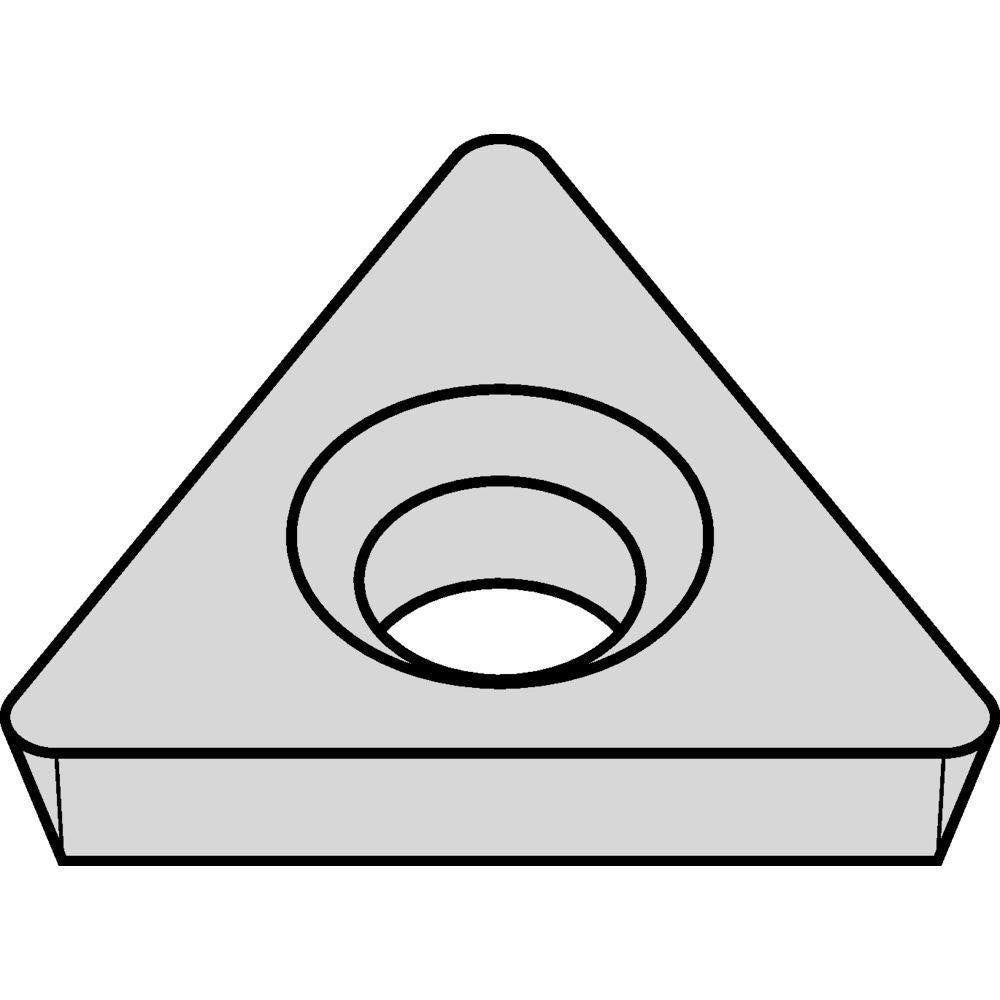 Turning Insert: TDHB12807501 KCU10B, Carbide