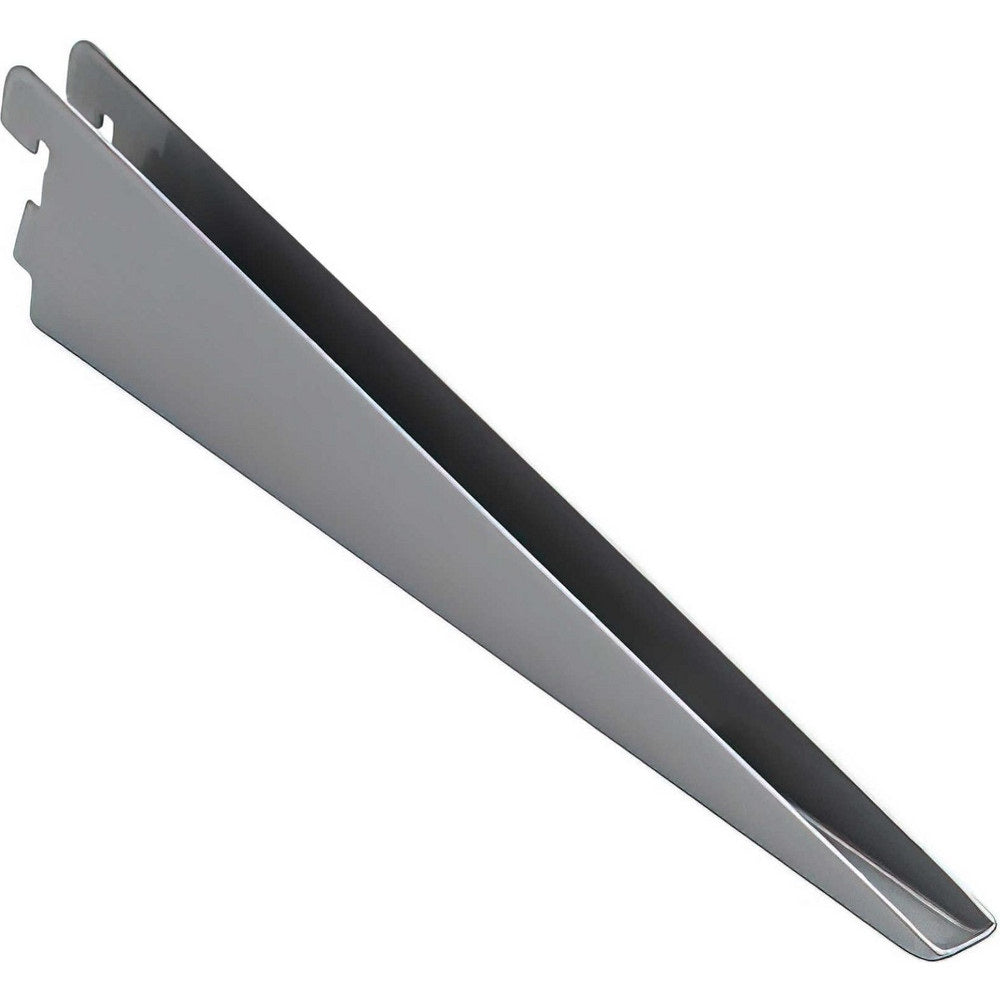 Brackets; Bracket Type: Double Shelf Bracket; Mount Type: Insert; Length (Inch): 10.5 in; Bracket Material: Metal; Load Capacity: 298; Overall Width: 0.5 in; Finish: Titanium