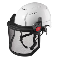 Face Shield Mesh Screen: Lens Shade 9 to 10, 9.5000" High, Steel