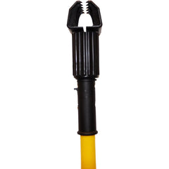 Mop Handle: 60" Long Fiberglass, Use with Wet Mops