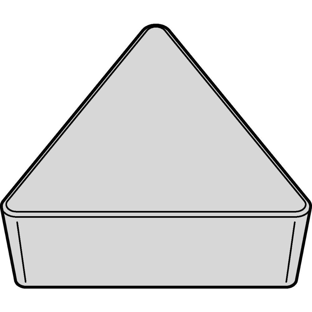 Turning Insert: TPU321 KCP25C, Carbide