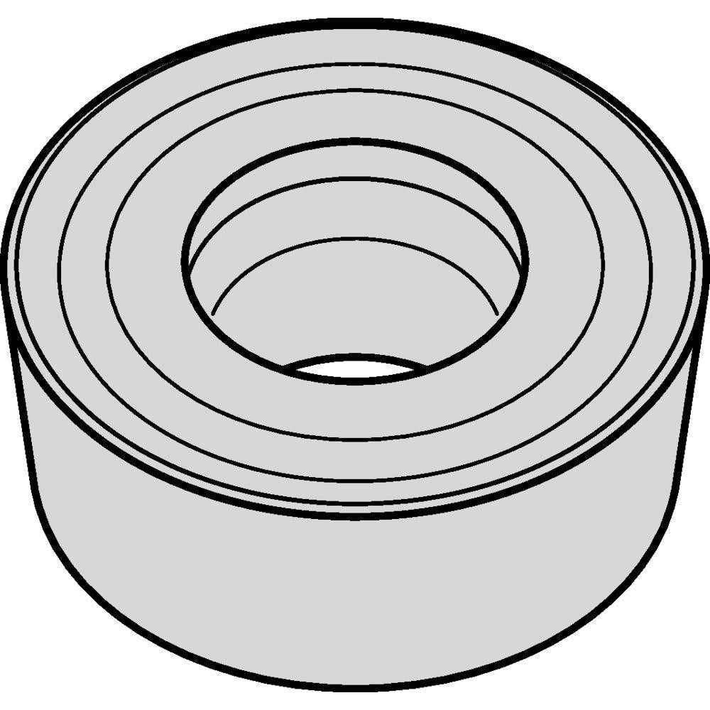 Turning Insert: RCMT325 KCP25C, Carbide