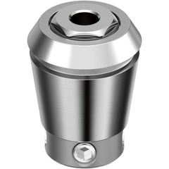 Tap Collets; Collet Type: ER; Collet Series: ER40; TIR (mm): 0.0100; TIR (Decimal Inch): 0.000394; Collet Size (Decimal Inch): 0.1680; Minimum Collet Capacity: 0.1680; Tap Size: #8 - 5/32 in