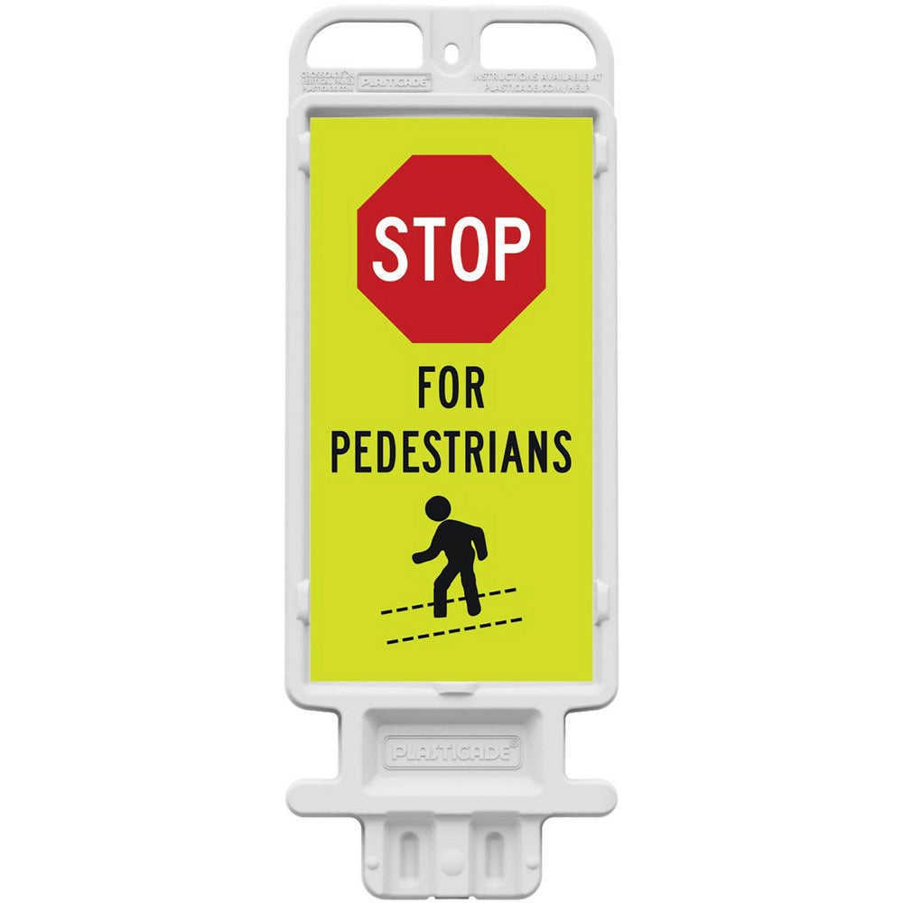 Pedestrian Crossing Sign:  A-Frame, School Crossing, " SCHOOL CROSSING"