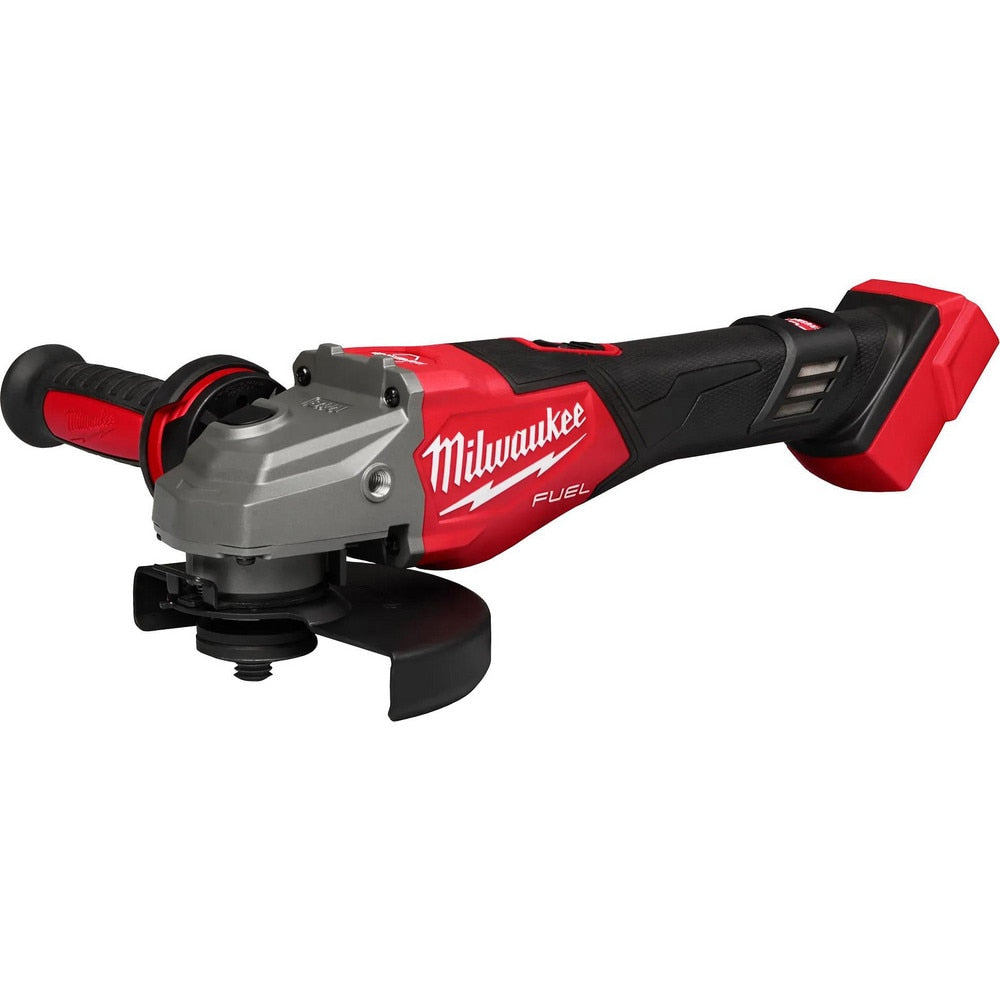 Cordless Angle Grinder: 4-1/2 to 6" Wheel Dia, 9,000 RPM, 18V