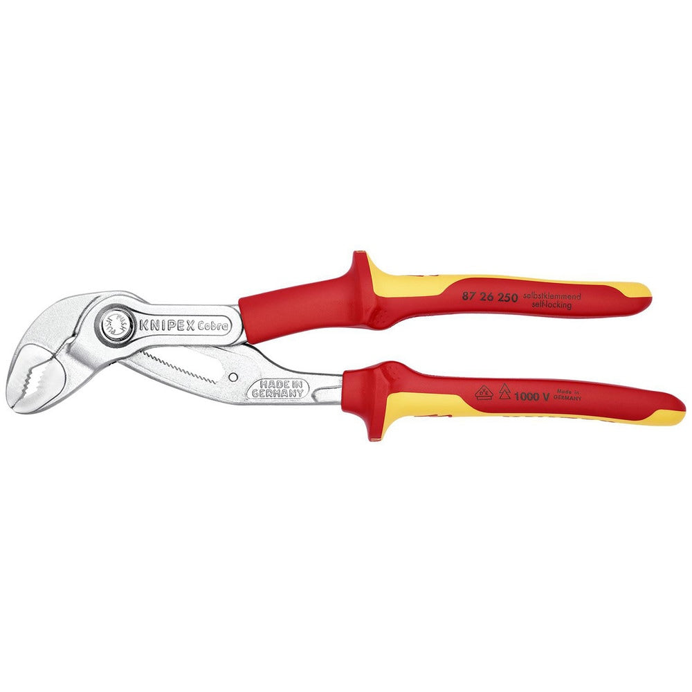 Tongue & Groove Pliers; Joint Type: Groove; Type: Pump Pliers; Overall Length Range: 9 to 11.9 in; Side Cutter: No; Handle Type: Insulated with Multi-Component Grips