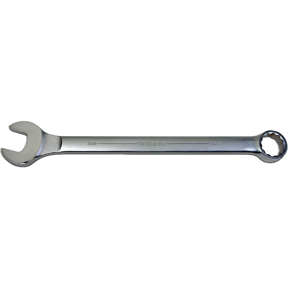 Combination Wrench: 1-1/2" Head Size, 15 deg Offset