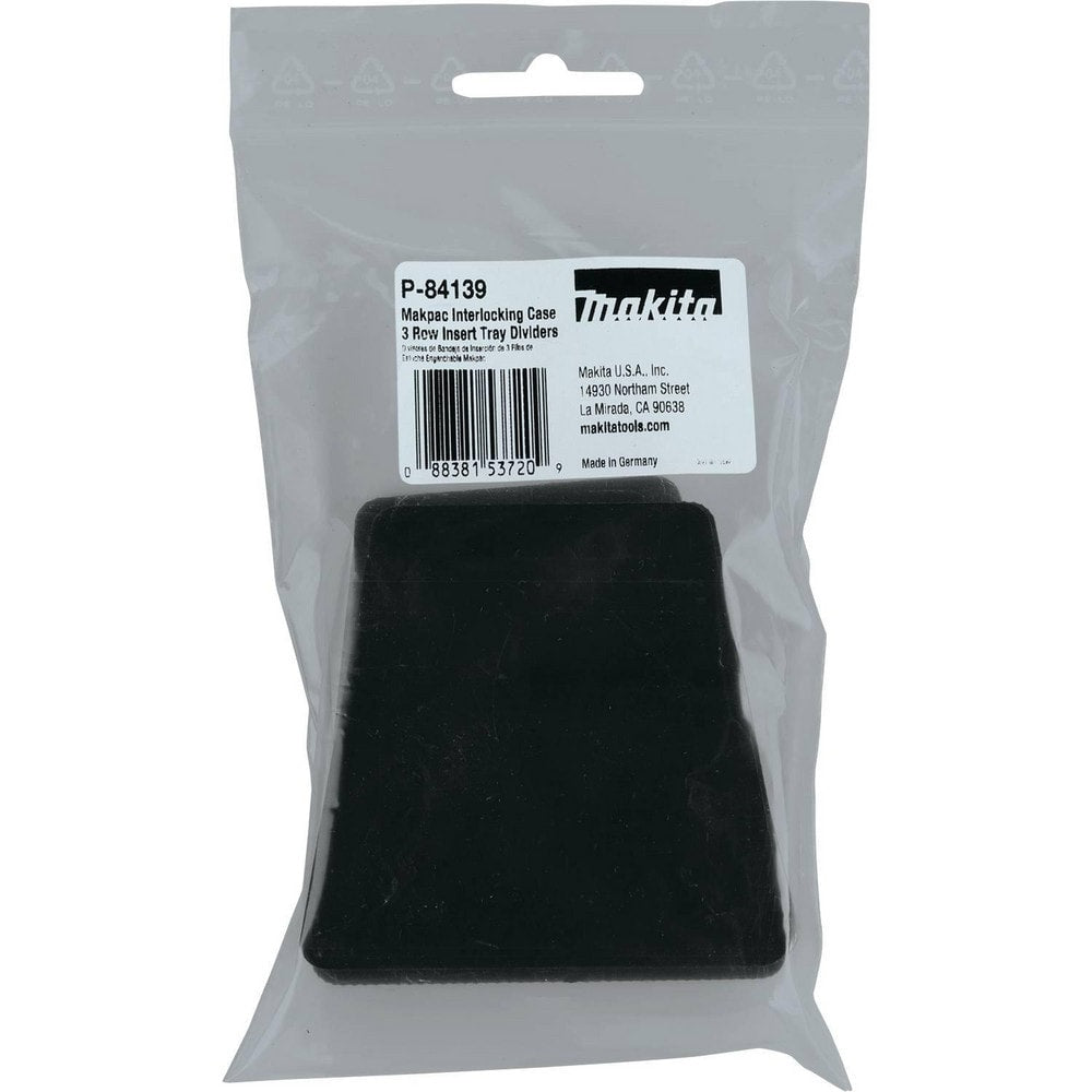 Tool Box Case & Cabinet Accessories; Accessory Type: Insert Tray Dividers; Material: Plastic; Overall Thickness: 3.15 in; Overall Width: 4; Overall Height: 0.39 in